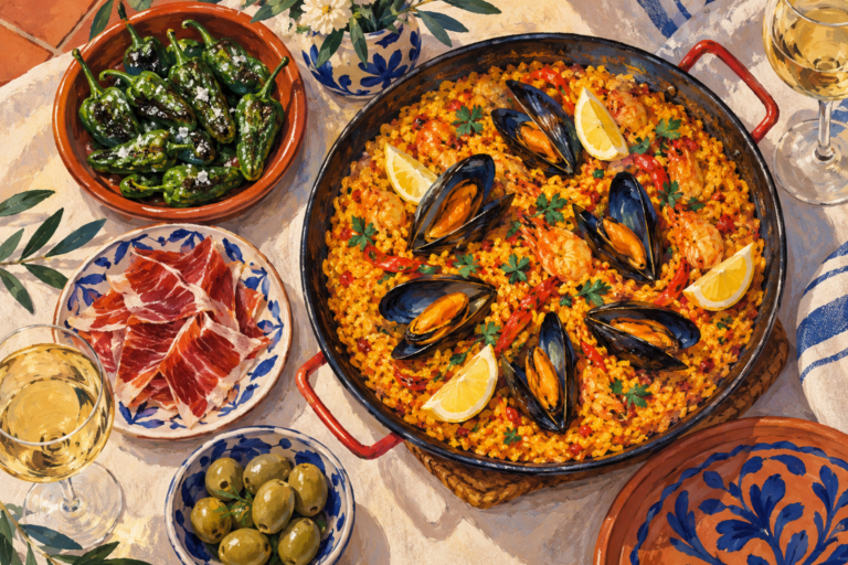 Top 3 restaurante spaniole în București: paella și tapas