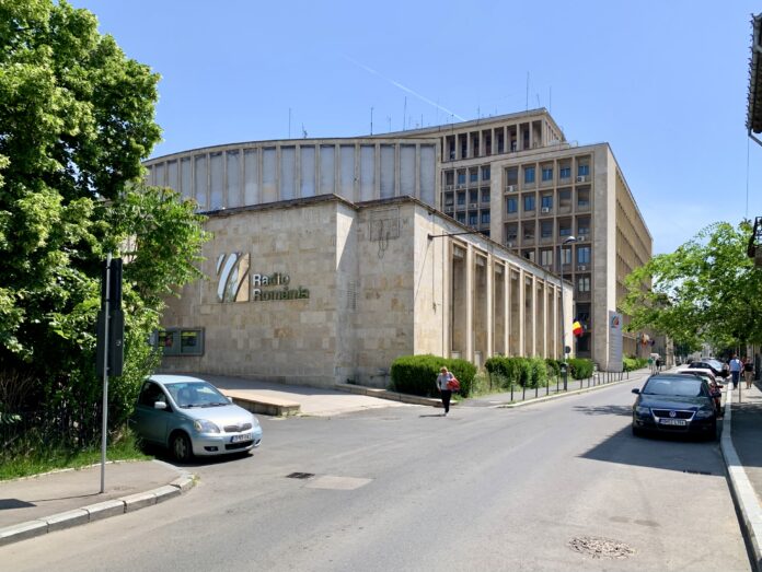 Clădirea Radio România de pe strada General Berthelot din București